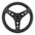 Lugana-Rigid-Molding-Steering-Wheel-(Black)(Ez-Go-Hub)_