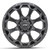 Raven Wheel, 14x7, Matte Gray/Ball Mill