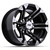 GTW Specter 12x7 Machined Black Wheel