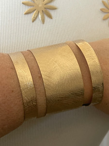 Brushed Gold Plated 3" Cuff Bracelet. NWT Brushed Gold Plated 3" Cuff Bracelet. NWT