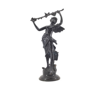 Fairy Art Sculpture in Bronze | Antique Fairy Art Sculpture in Bronze | Antique