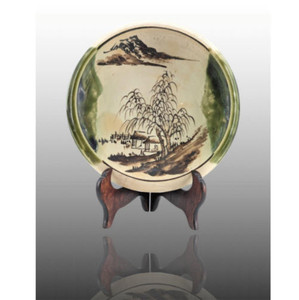 Japanese Meiji Period (1868-1912) ceramic painted art bowl Japanese Meiji Period (1868-1912) ceramic painted art bowl