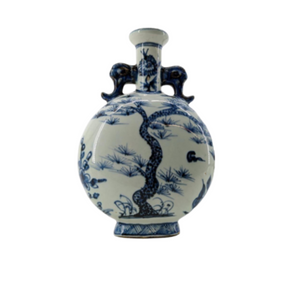 Yuan Dynasty (1271-1368) Porcelain Moon Flask | China | Antique Yuan Dynasty (1271-1368) Porcelain Moon Flask | China | Antique