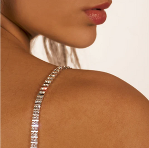 Brazilian Gisele White Gold Crystal Bra Straps | Pair | NWT (Multiple Available) Brazilian Gisele White Gold Crystal Bra Straps | Pair | NWT (Multiple Available)