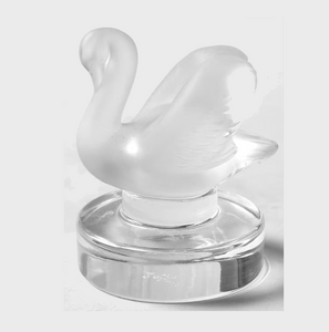 Lalique Crystal Swan Paperweight | Retired | No Box | Vintage Lalique Crystal Swan Paperweight | Retired | No Box | Vintage