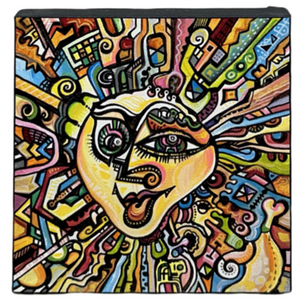 Alex Arshansky Original: Sunshine | Cubist | Acrylic | 12" x 12"