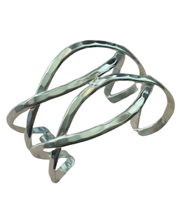 Waves Silver Cuff Bracelet | NWT Waves Silver Cuff Bracelet | NWT