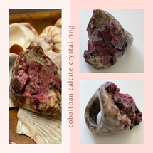 Cobaltoan Calcite Ring