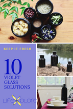 Keep it fresh! 10 Styles of Violet Glass
