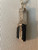 Black Tourmaline and Satin Spar Pendant Necklace | NWT