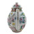 China Floral Tea Pot with Bamboo Handle | Made in Macau | Antique China Floral Tea Pot with Bamboo Handle | Made in Macau | Antique