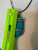 Turquoise and Silver Pendant Necklace | Leather Choker | NWT