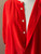 Ralph Lauren Red Silk Blouse or Tunic | Deep Placket | XL Ralph Lauren Red Silk Blouse or Tunic | Deep Placket | XL
