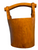 Lifexplore Primitive Teak Wood Natural Bucket