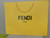Fendi Roma XL Yellow Paper Shopping Bag | Large