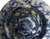 Spongeware Teapot Squat Blue and White | 8" | Antique Spongeware Teapot Squat Blue and White | 8" | Antique