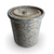 Spongeware Storage Jar | 7" H | with Lid | Antique