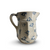 Spongeware Pitcher or Ewer | 7.5" H | Antique