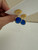 Royal Blue Sun Color Drop Earrings | New