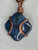 Square Lapis and Copper Pendant Necklace | Copper Choker | NWT