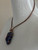 Oval Lapis Lazuli and Copper Pendant Necklace | Copper Choker | NWT