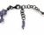 Doug Paulus Sterling Tanzanite Double Strand Necklace | Adjustable Up to 20" | Vintage