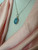 Blue Moonstone Pendant Necklace | Silver | Vintage