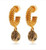 Kurt Geiger Eagle Huggie Gold Earrings | Eagle Dangles | New