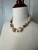 Agate Citrine Chunky Gemstone Necklace | 18"