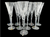 10x Waterford Crystal 12 Days of Christmas Champagne Flutes | Set of 10 | Vintage