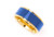 Blue Wide Stackable Rings