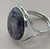 Amethyst Round Statement Stone Ring | Size 10 | New