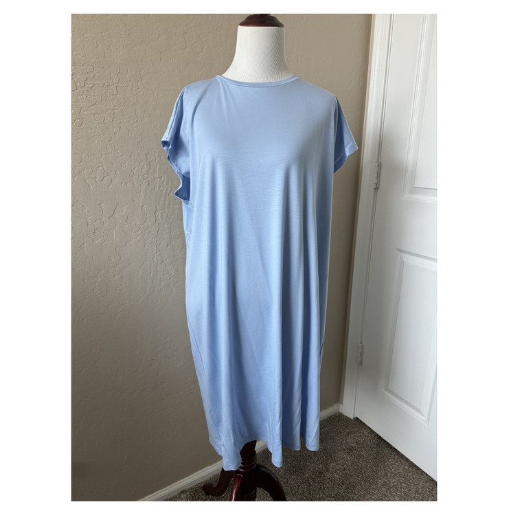 Eileen Fisher Light Blue Box Dress | Exclusively for Dillards | Large | NWT