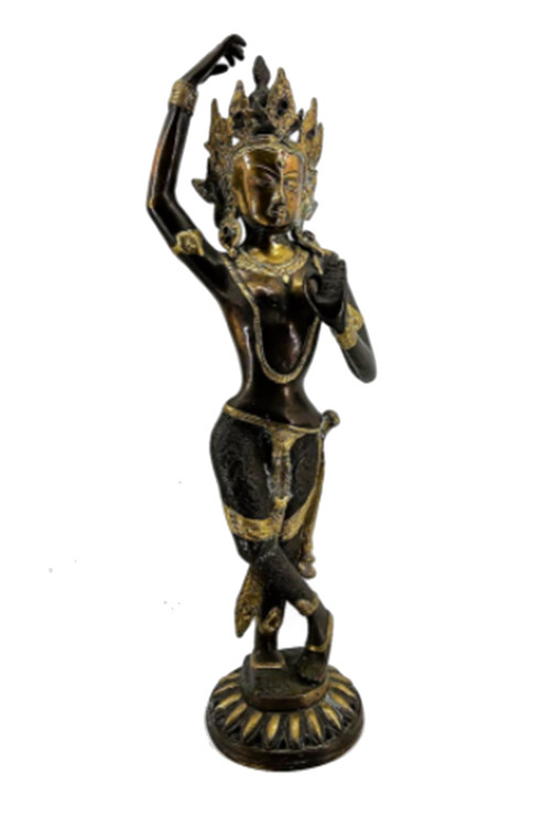 Maya Devi Sculpture | 27" H | Antique