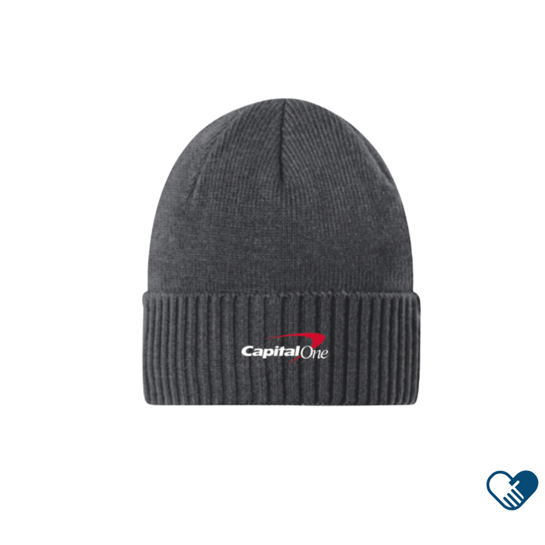 Rib Knit Cuff Beanie