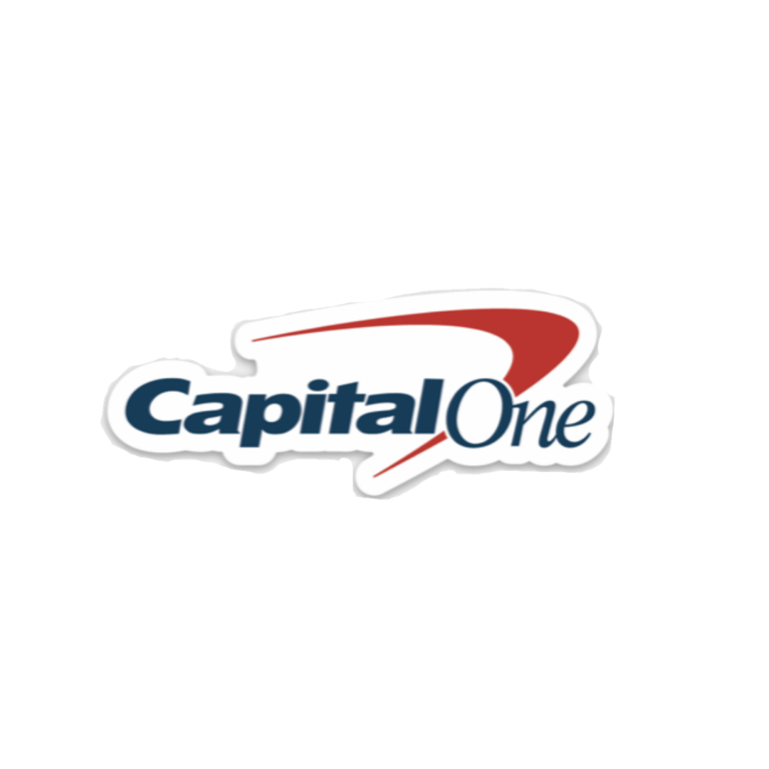 Capital One sticker