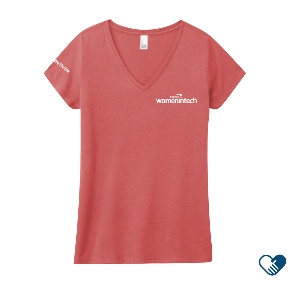 Women in Tech V-Neck T-Shirt