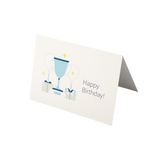 "Happy Birthday!" notecard