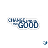 Change Banking for Good Sticker