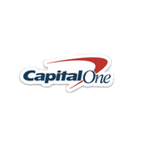 Capital One sticker