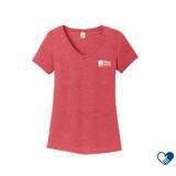 Salute Military Spouse Women's V-Neck T-shirt