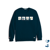 Life at Capital One Marine Layer Crew Neck Sweatshirt