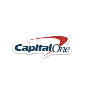 Capital One sticker