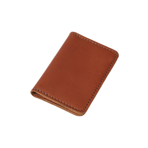 Leather card wallet