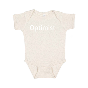 Optimist infant onesie