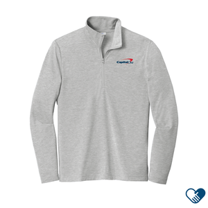 Men's Tri-Blend Quarter Zip Pullover