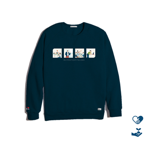 Life at Capital One Marine Layer Crew Neck Sweatshirt