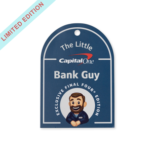 The Little Bank Guy Plush Doll - Final Four Edition
