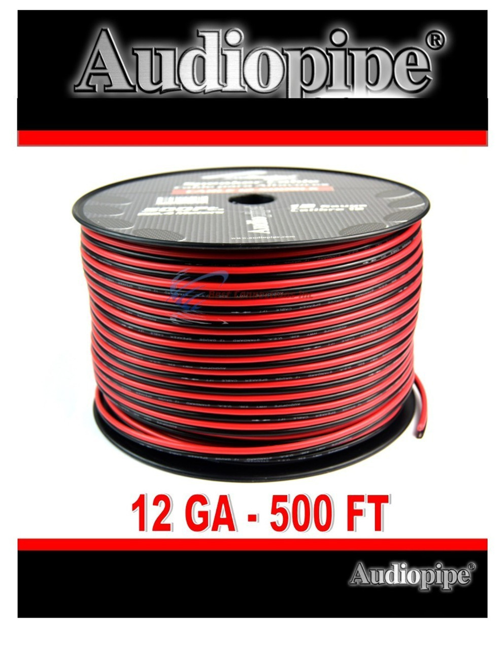 500' Feet 12 Gauge Red Black Speaker Wire Home Car Zip Cord Copper Mix  Stranded - Best Connections