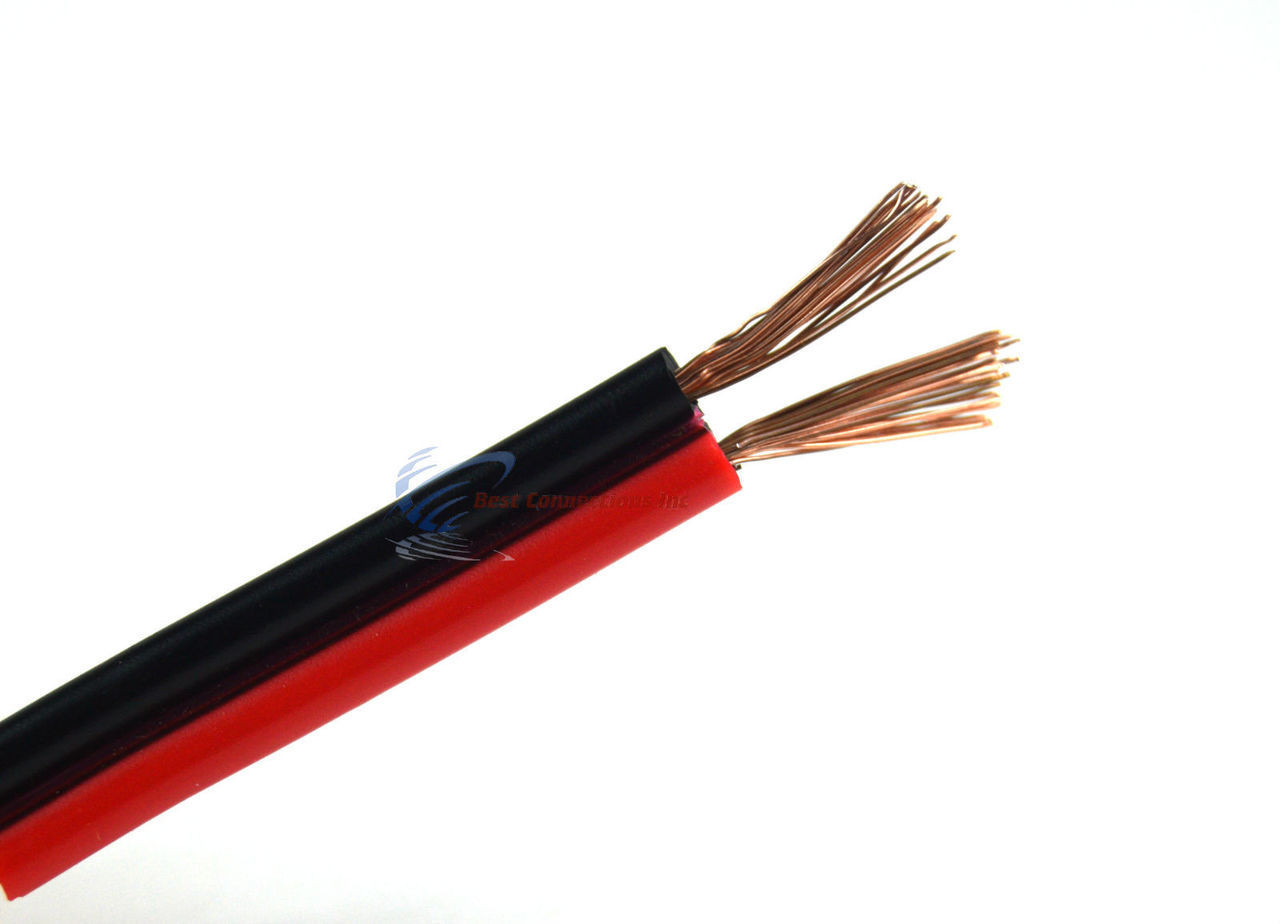 Speaker Cable Red Black Boxing Cable 12V LED Line 1m 0.5-1.5mm2 2 Adrig